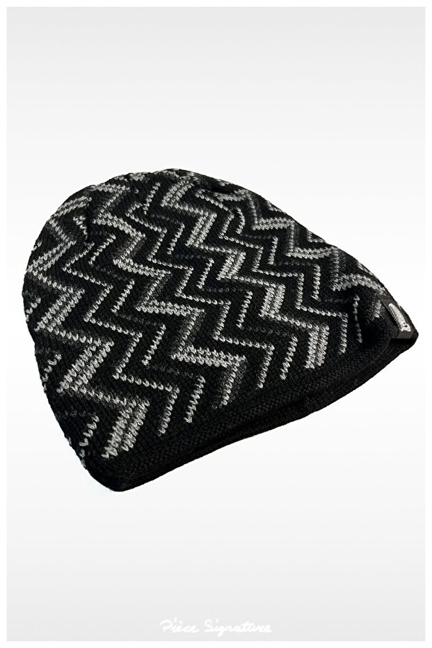 Comfortable and Warm, Patterned Foldless Cut Beanie (for Women and Men)