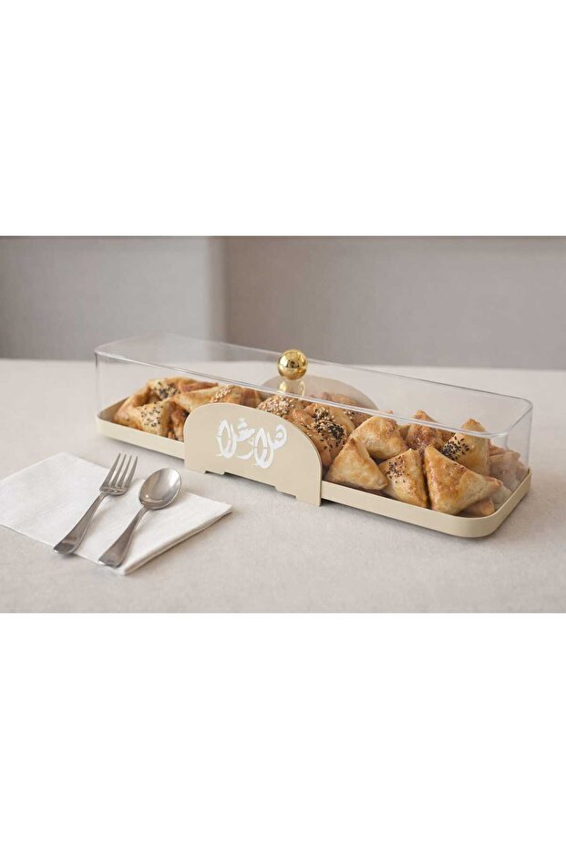 Acrylic Cake Serving Plate Versatile Welcome Platter