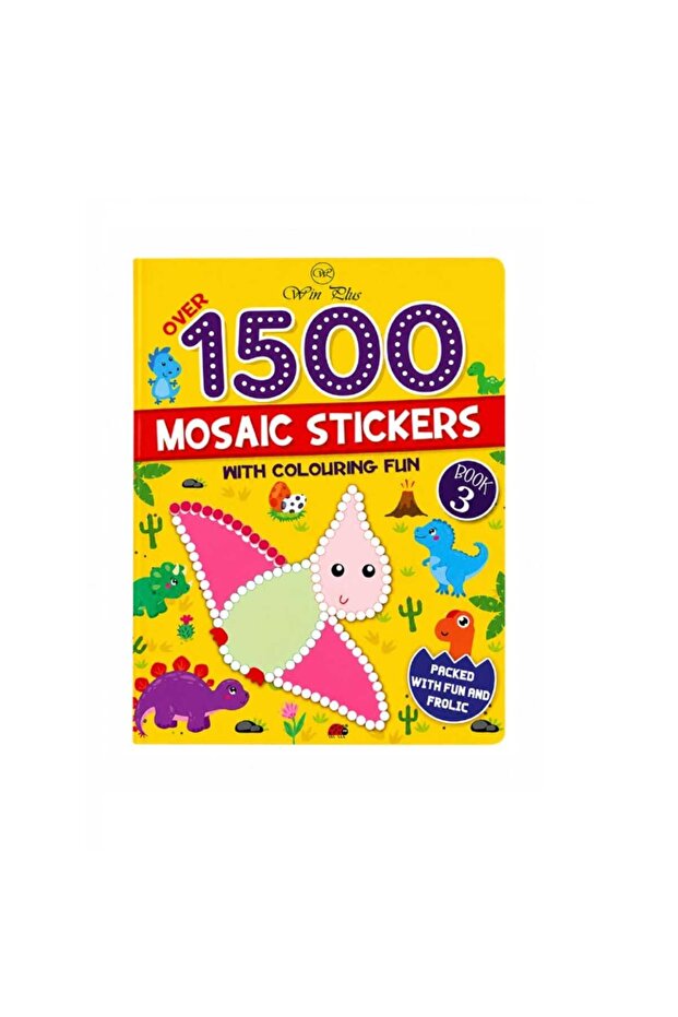 1500 Mosaic Sticker Book, Assorted, WPD135