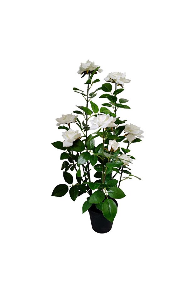 Tori Artificial Rose Tree with Pot, 72 cm, Assorted