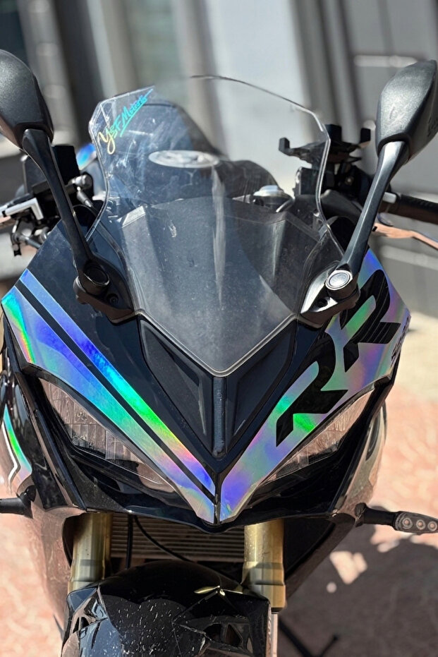 Rr Head Detail Sticker Set (3 Pieces) for Srk-Qj Motor Srk400