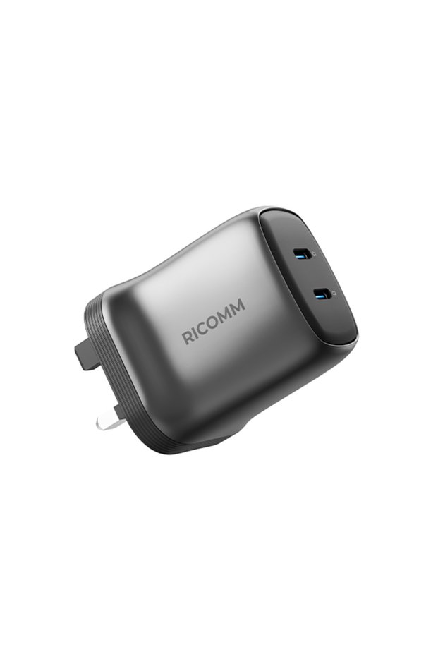 45W GaN Dual USB-C Fast Charger | PD 3.0 PPS QC Fast Charging Wall Charger Adapter for iPhone 17/16, Samsung Galaxy Z, S26 Series, iPad, Huawei, Honor, Oppo And More....