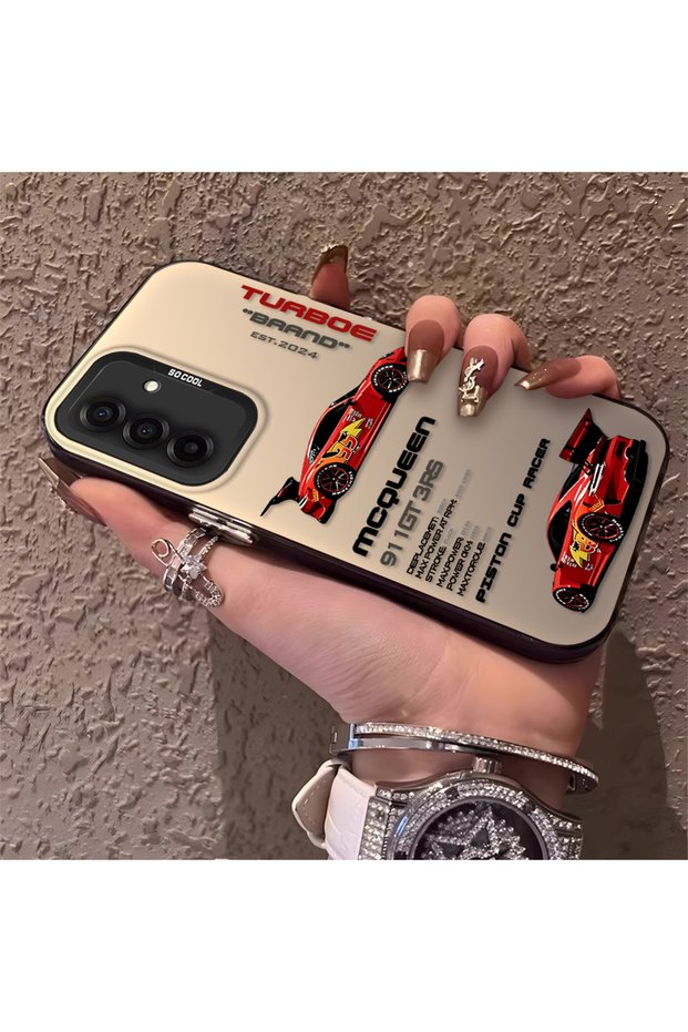 Samsung Galaxy A26 Compatible Daily Use Compatible Trend Racing Car Case, Protective Cover