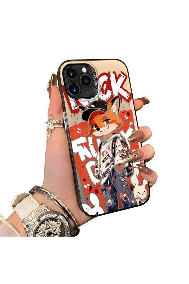 حافظة مزدوجة متوافقة مع هاتف iPhone 11 Pro Max مصنوعة من الأكريليك الصلب وحافة من السيليكون لحماية العدسة