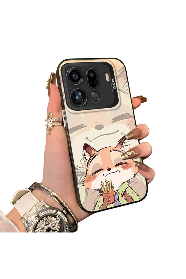 Oppo Find X9 Pro 5g Compatible Hard Acrylic Back Silicone Edge Lens Protection Double Case