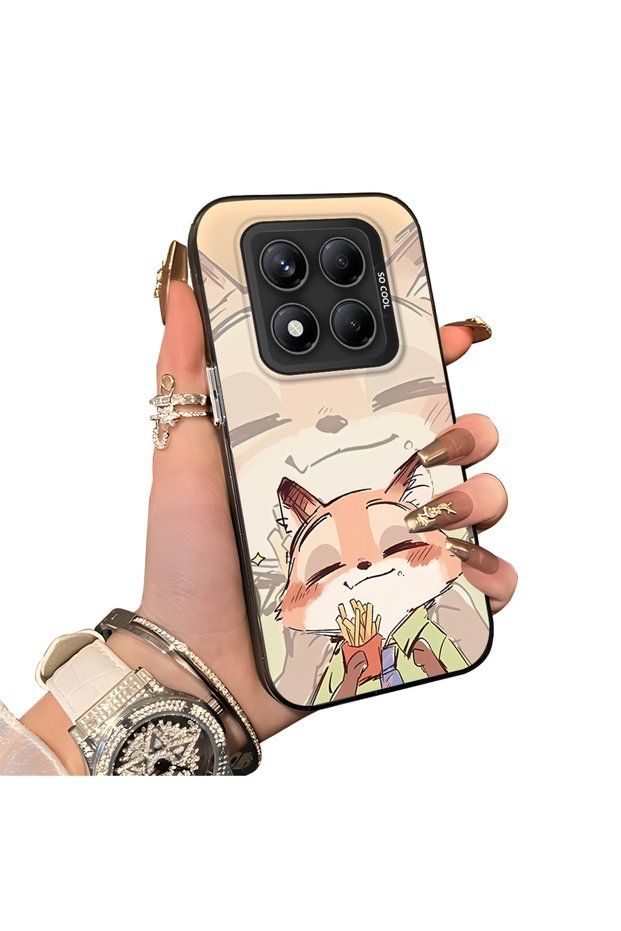 Xiaomi Redmi Note 14 Pro 4G/5G Compatible Hard Acrylic Back Silicone Edge Lens Protection Dual Case