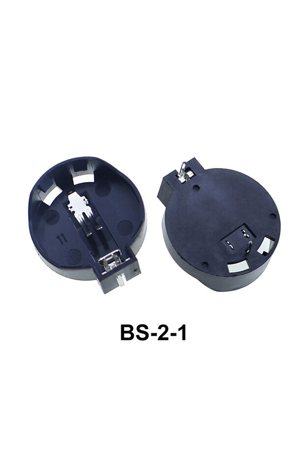 BS-2-1 10 قطع CR2032 CR2025 CR2016 3 فولت بطارية خلية زر عملة حامل بطارية مقبس بطارية SMD