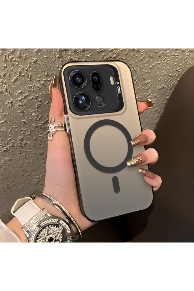 Oppo Find X9 Pro 5g Compatible Minimal Printed Ring Appearance Hard Case, Does Not Have Magnetic Features
