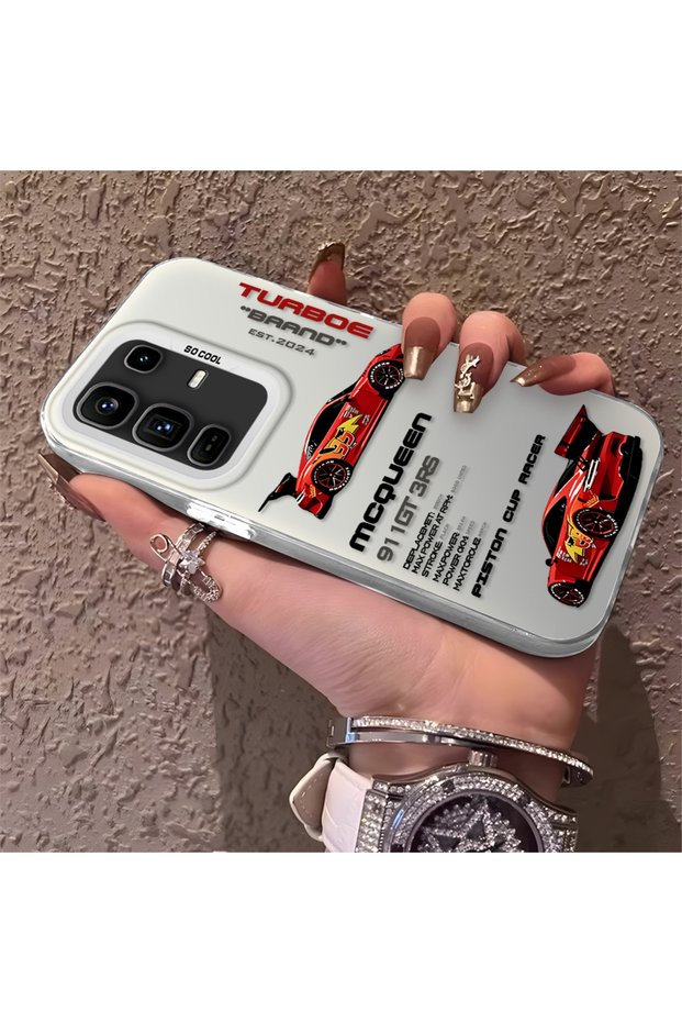 Infinix Note 50 Pro Plus Compatible Daily Use Compatible Trend Racing Car Case, Protective Cover
