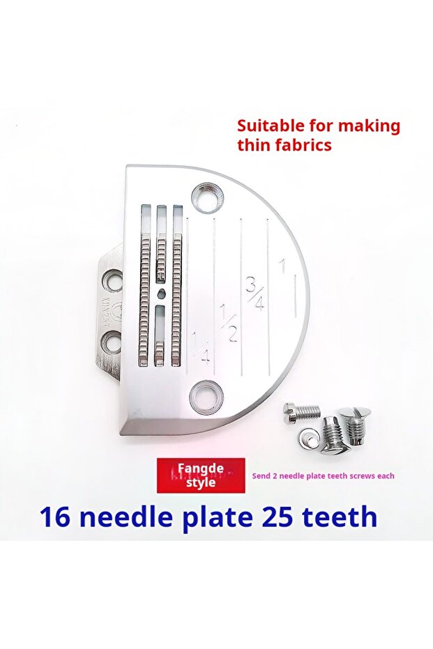 B Industrial Single Needle Computerized Flat Sewing Machine Accessory Set - Needle Board Teeth Kit .