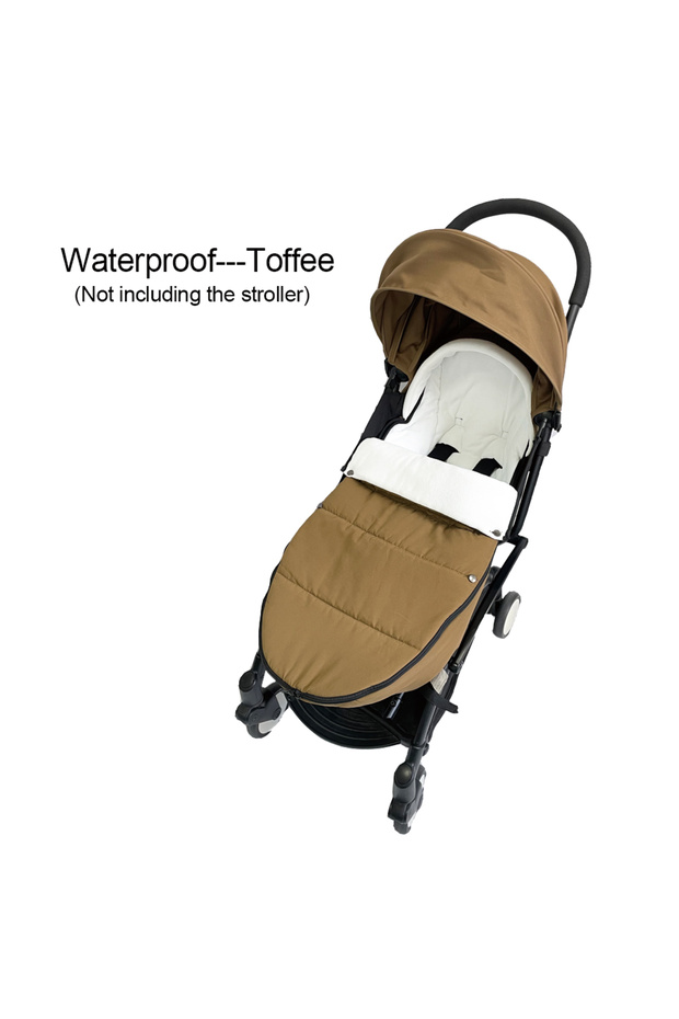 Waterproof Toffee Universaln Stroller Footmuff Compatible with all YOYO Strollers and Bugaboo stroll