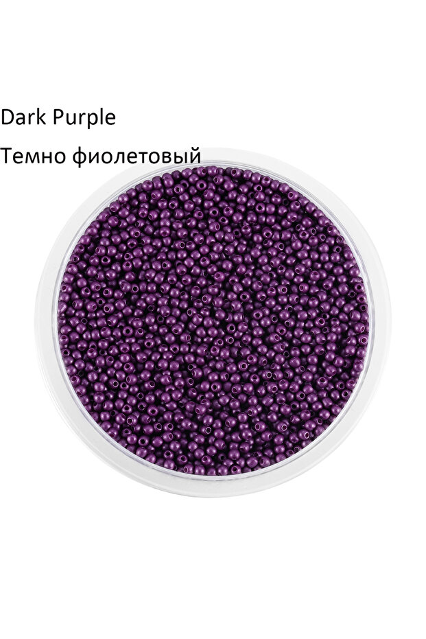 2mmx1000pcs Dark Purple 2mm Charm Glass beads Czech Glass Seed Beads Small Round Loose Bead For DIY