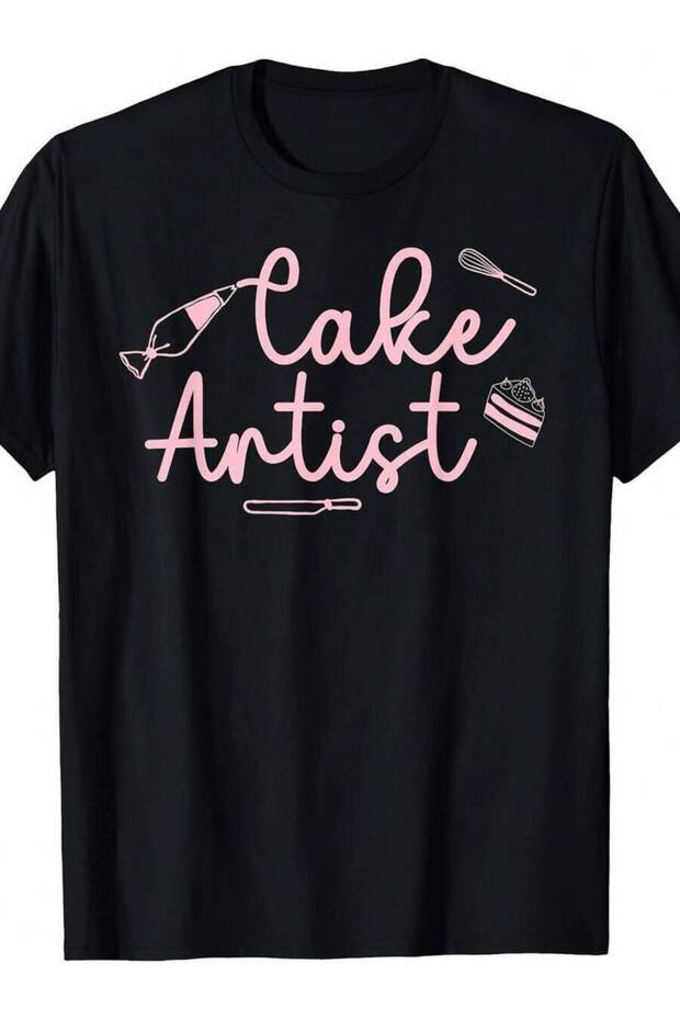 تي شيرت لتزيين الكيك من Artist Baker Decorator