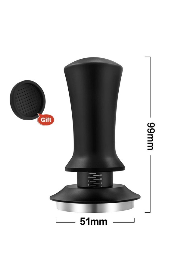 51MM Flat Black 51mm Coffee Bottomless Portafilter Naked For Delonghi EC680 EC685 Replacement Filter