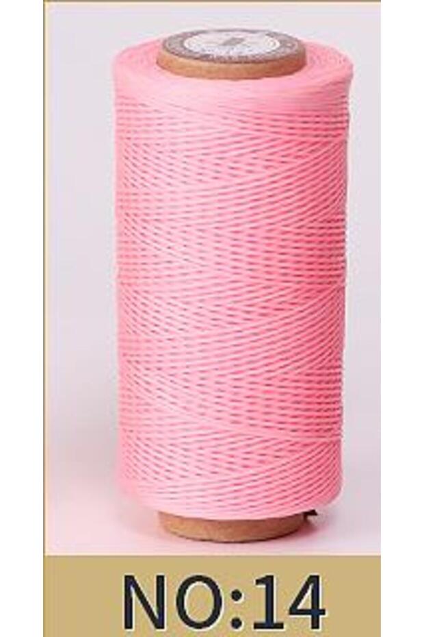 14 Leather Craft DIY Project 150D Leather Sewing Polyester Flat Wax String Diameter 0.8mm 50 Meters
