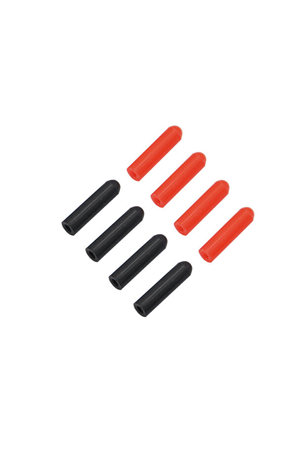 4 Black and 4 Red FrSky X7 X12S X9D Plus Flysky i6S Anti-sliping Stick Transmitter Switch Silicone C
