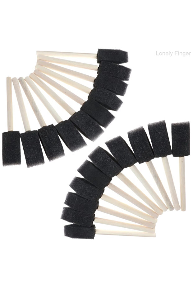 20 PCS Sponge Brush 10/20 Pcs Foam Paint Brushes, Sponge Brushes for Varnishes, Reusable Sponge Brus