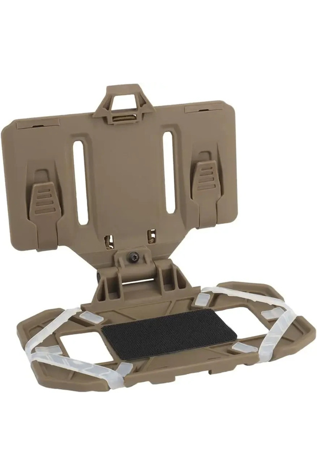 Desert NEW Generation Molle Mobile Phone Carrier, Quick Access Folding Holder, Tactical Vest Chest B