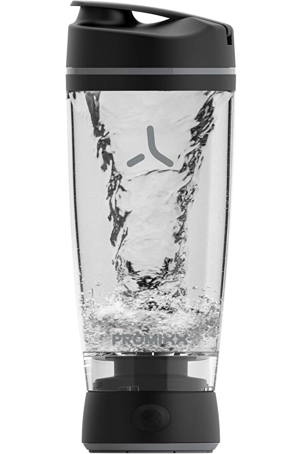 Original Shaker Bottle | Battery-powered for Smooth Protein Shakes - BPA Free | 600ml Cup- White