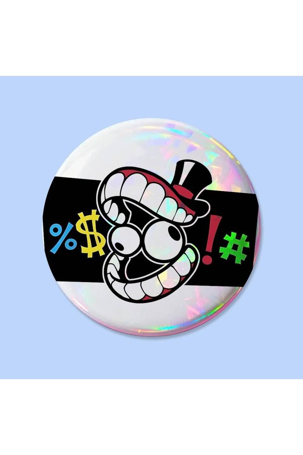 bilibili z5 25x25mm The A-Animated D-Digital Circus Badges 25 32 44 58 75 Mm Round Cosplay Pin Bag D