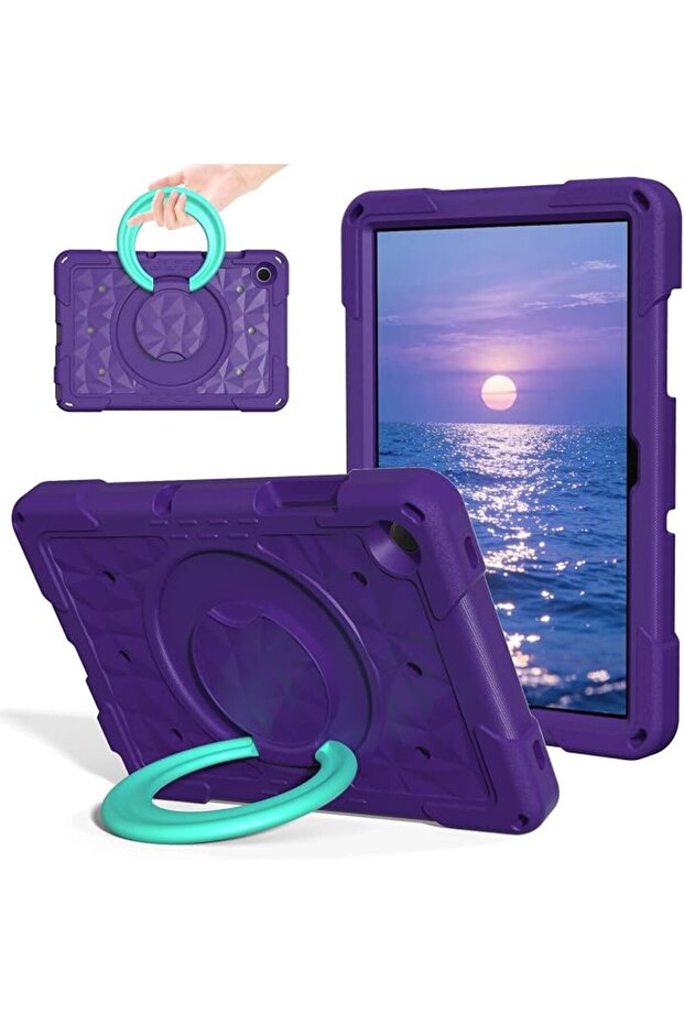 حافظة للاطفال لسامسونج جالكسي تاب A11+ 2025/ A9+ 2023 11 انش، جالكسي تاب A11 بلس/A9 بلس مع حامل مقبض