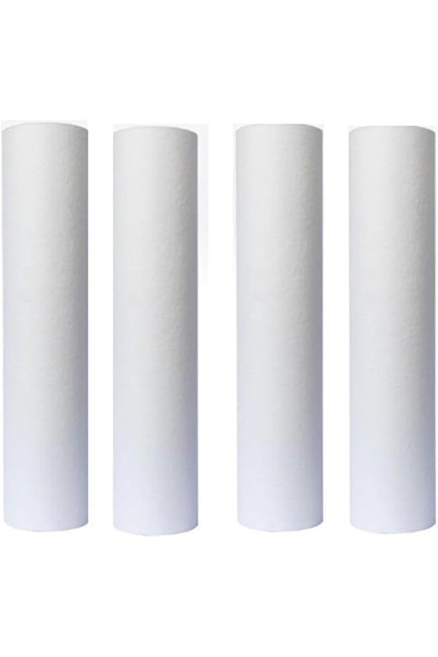 Water filter/purifier cartridge - 3 pieces of PF sediment filter - Replacement filter cartridge for any 10-inch reverse osmosis water filters - Four layers of filtration, removes sand, dirt, silt, and