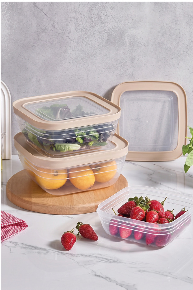 3-Piece Leakproof Storage Container