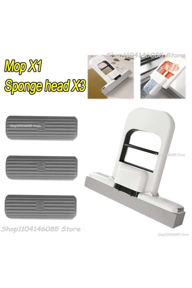Style 6 Strong Absorbent Mini Mop Dust Removal Portable Cleaning Mop with Sponge Mini Sponge Mop Wet