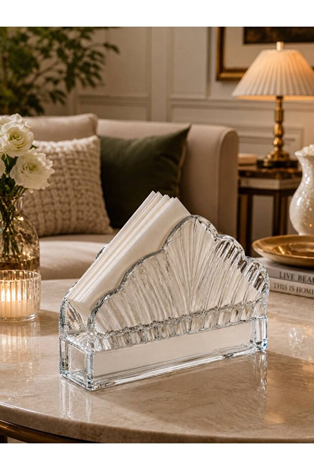 Glass Napkin Holder