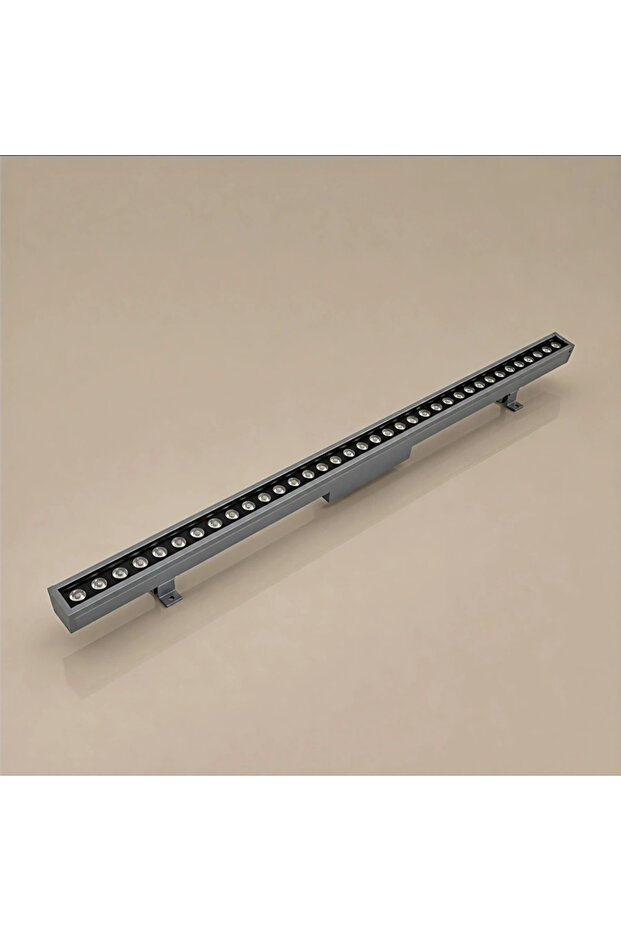 وول ووشر (كشاف إضاءة واجهات خطي LED) 30 وات 60 سم أصفر - كراي