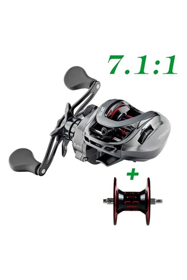 Black Right hand. Saltwater Baitcasting Reel and Baitcaster 9BB 5.4:1 7.1:1 Bait Casting Multiplier