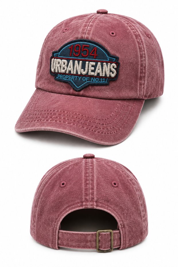 Urbanjeans 1954 Red Vintage Hat