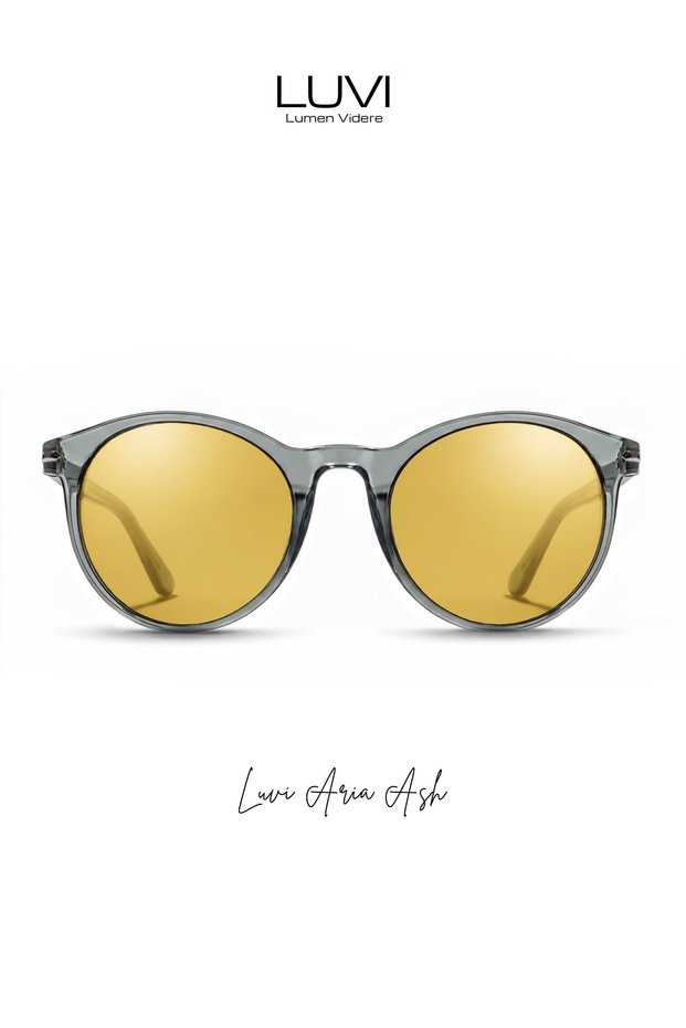 Luvi Aria Ash Uv400 Sunglasses – Choose Your Favorite Lens