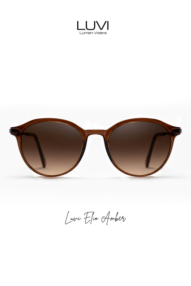 Luvi Elio Amber Uv400 Sunglasses – Choose Your Favorite Lens