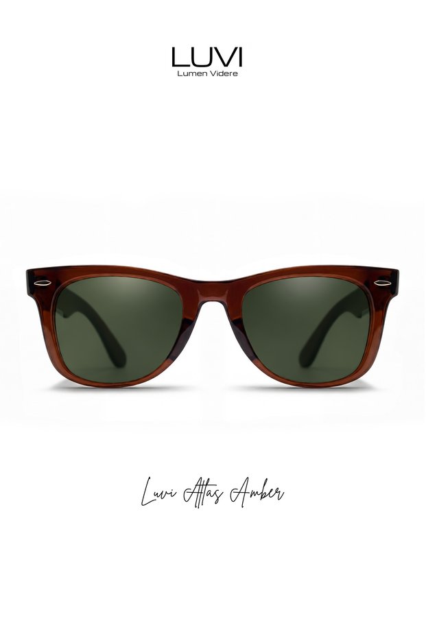 Luvi Atlas Amber Uv400 Sunglasses – Choose Your Favorite Lens