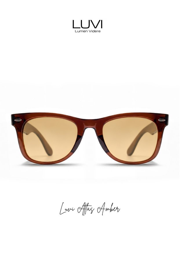 Luvi Atlas Amber Uv400 Sunglasses – Choose Your Favorite Lens