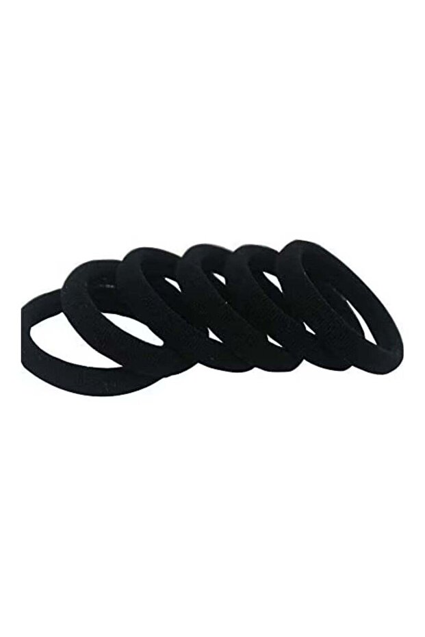50-Pack Black Girl Elastic Hair Ties - Stylish Ponytail Bracelet Set with Durable Rubber String for Trendy Hairstyles