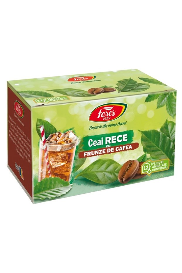 Cold leaf coffee tea 12 sachets