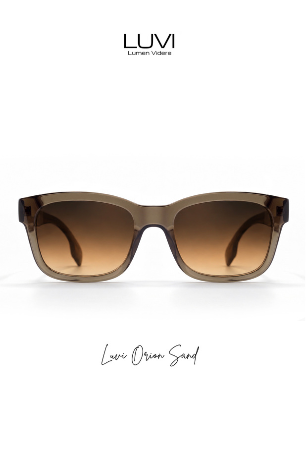 Luvi Orion Sand Uv400 Sunglasses – Choose Your Favorite Lens