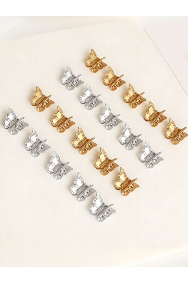 Set of 20 - Butterfly Hair Claw Clip