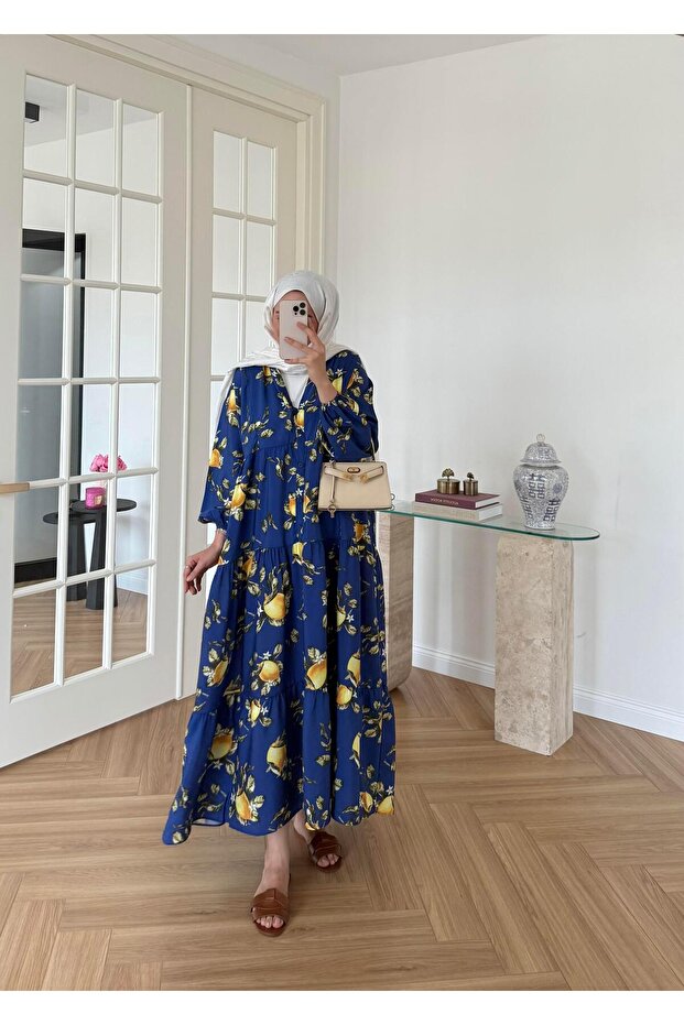 Lemon Garden Mango Dress