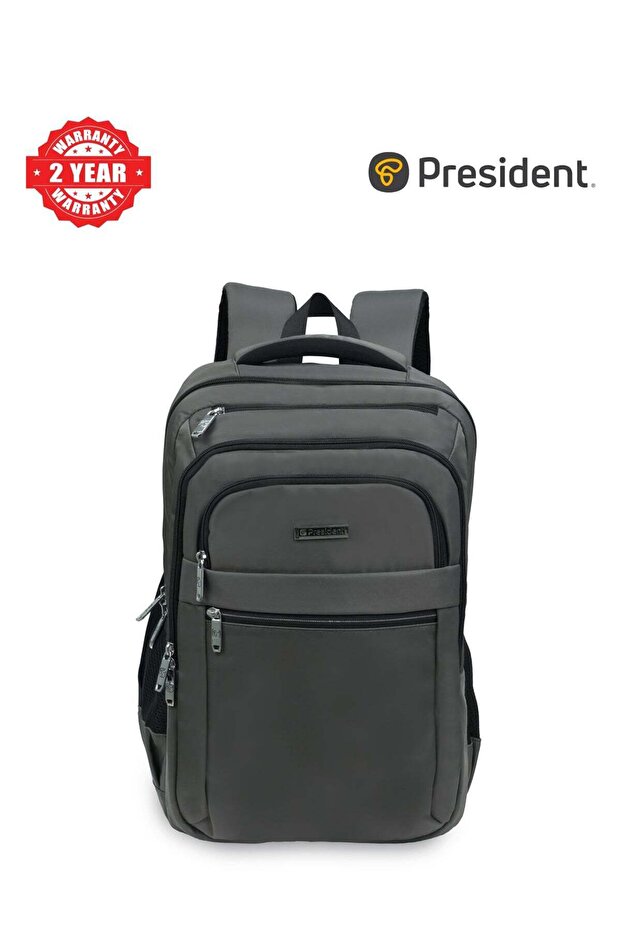Stylish & Durable Everyday Premium Carry Backpack - 18" - GREY