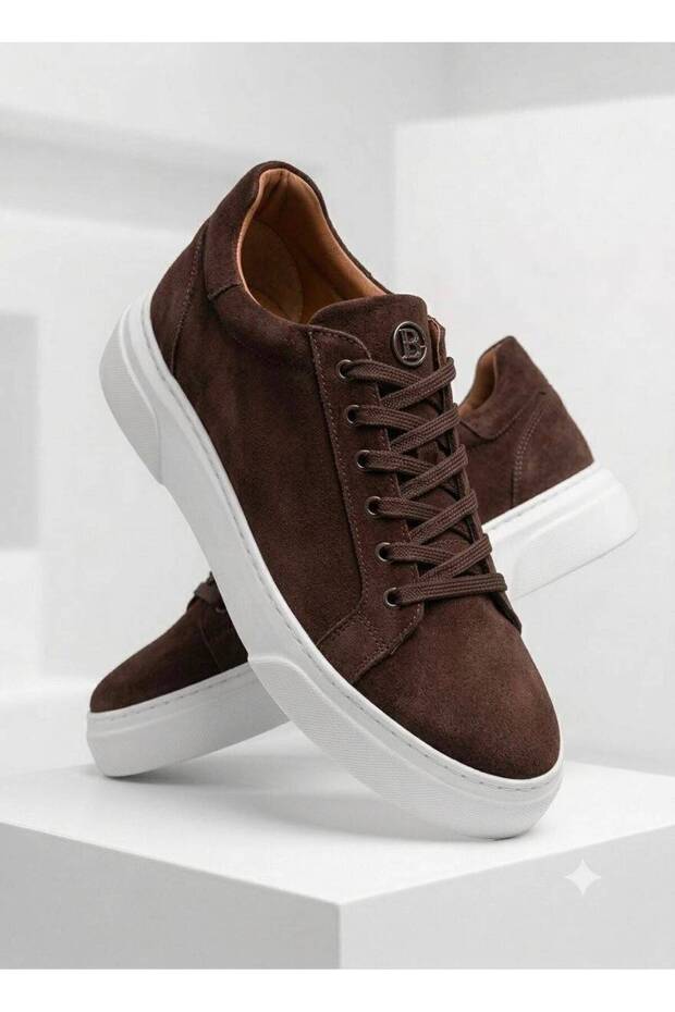 Men's Daily Flexible Comfortable Stitched Lightweight Poly Sole Walking Guaranteed Sports Shoes