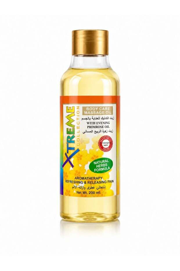 Collection Body Care Massage Oil with Evening Primrose Oil, 200ml