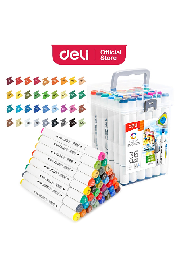 Sketch Marker Double Tip 36-Pack