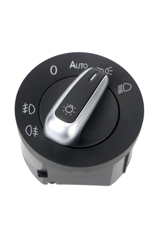 black Car Headlight Switch Fog Light Control 5ND941431B Auto Accessories For VW Passat B6 B7 Golf Je