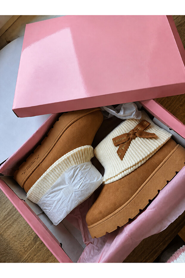 Coquette Plush Textured Soft Boots