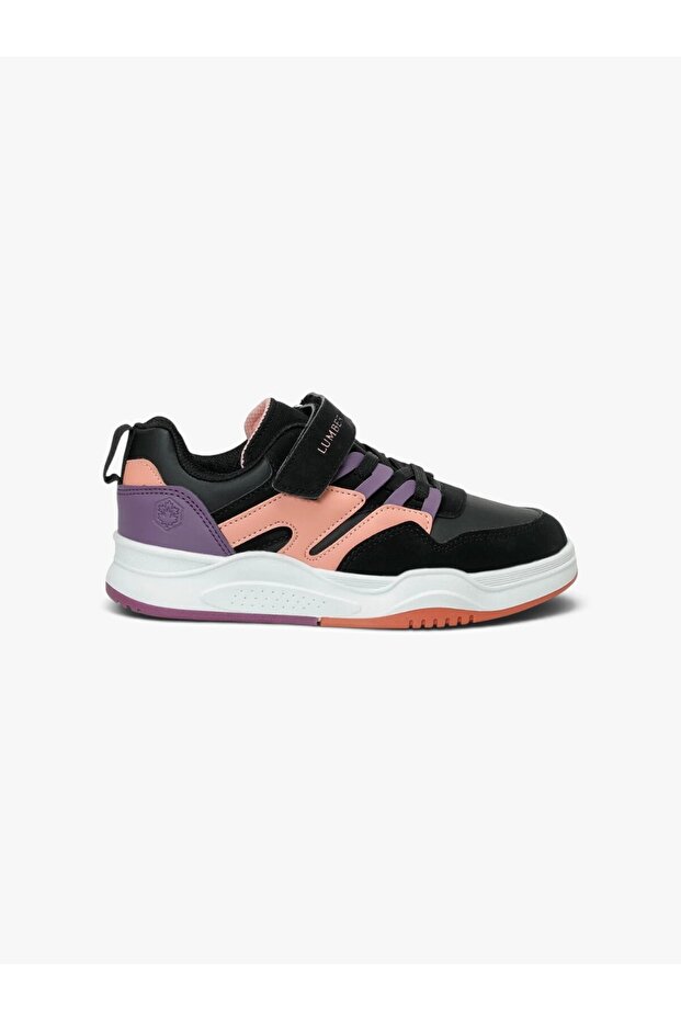 Strike 4-Piece Black Girls' Sneakers