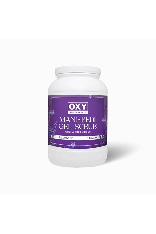 OXY SPA GEL SCRUB LAVENDER 1 GAL