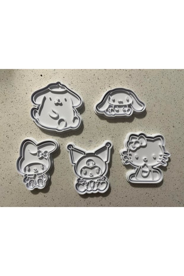 Sanrio Characters Cookie Mold and Stamp Set
